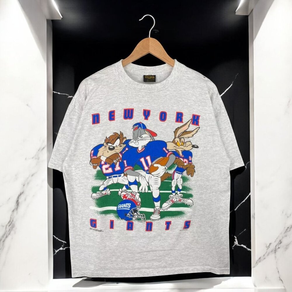 New York Giants Looney Tunes Funny Bug Bunny T shirt NH11507